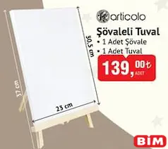 ARTİCOLO ŞÖVALELİ TUVAL ARTİCOLO ŞÖVALELİ TUVAL
